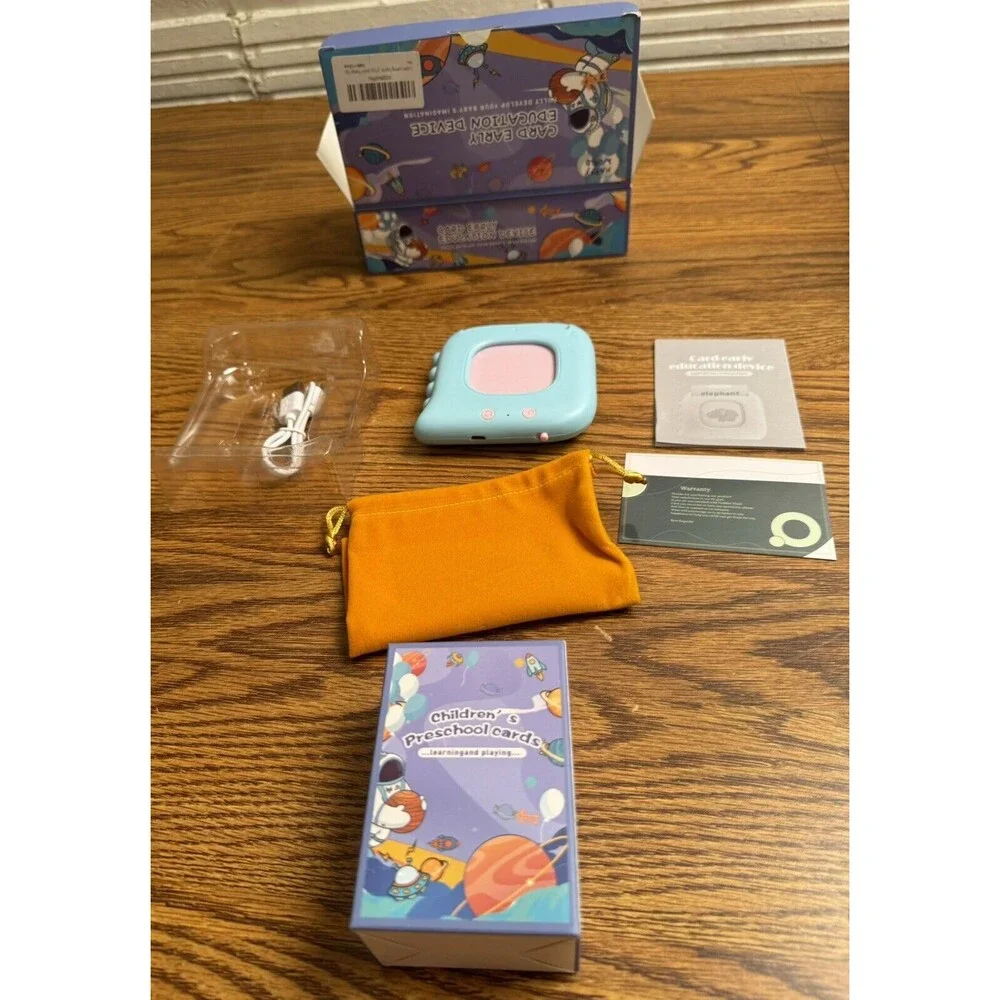Happy World Card Early‎ Education Device “blue” Fully Develop Baby’s Imagination